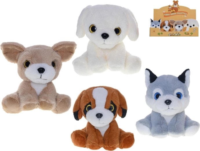 Cagnolino di peluche 14 cm – adorabile giocattolo per neonati