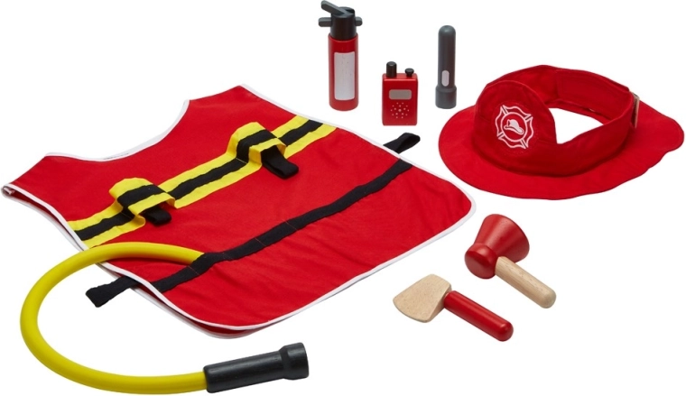 PlanToys Equipaggiamento da vigile del fuoco