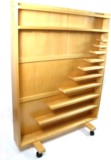 Espositore per materiale per perle