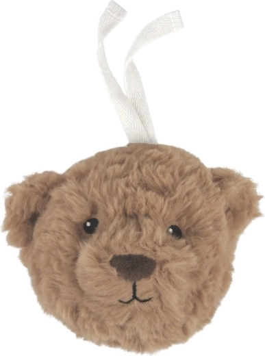 Flow peluche con battito cardiaco da viaggio Lou on the Go Brown - 1 pezzo