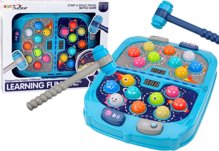 Gioco Arcade Spaziale Wack A Mole 9 livelli di velocità Luci Suoni