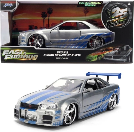 Jada Fast & Furious Nissan Skyline GT-R edizione celebrativa 1:24