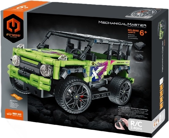 IM.Master jeep da costruzione radiocomandata lime (484 pezzi)