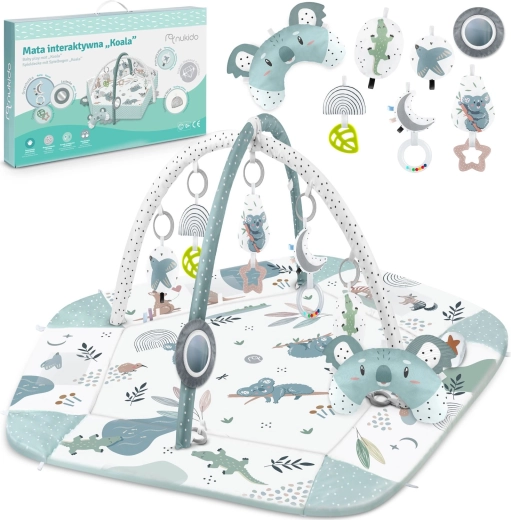 Tappeto gioco educativo interattivo 136 × 136 cm koala NUKIDO Diamond Collection
