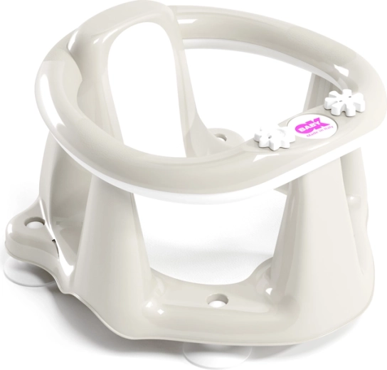 Ok Baby seggiolino antiscivolo da vasca Flipper Evolution bianco (6–15 mesi)
