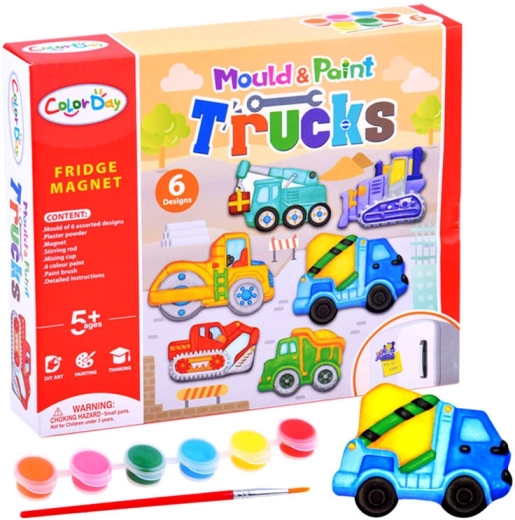 Crea da te – magneti veicoli da cantiere