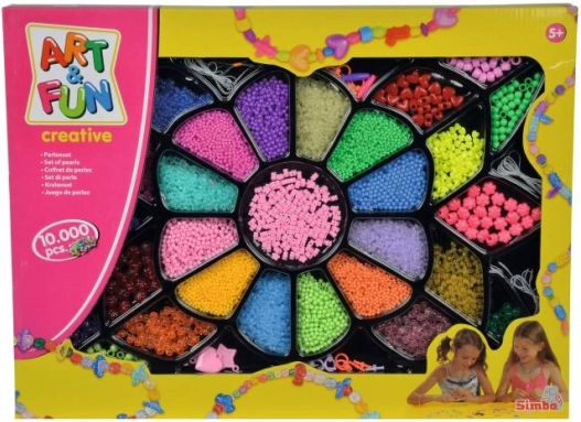 Set regalo perline A&F, 10.000 pezzi con accessori inclusi