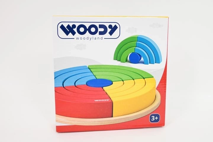 Woodyland cerchi arcobaleno componibili