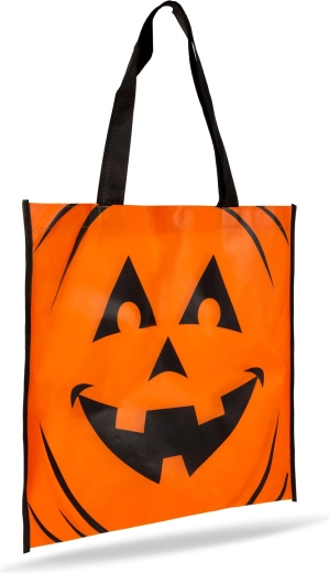 Borsa regalo di Halloween con motivo zucca