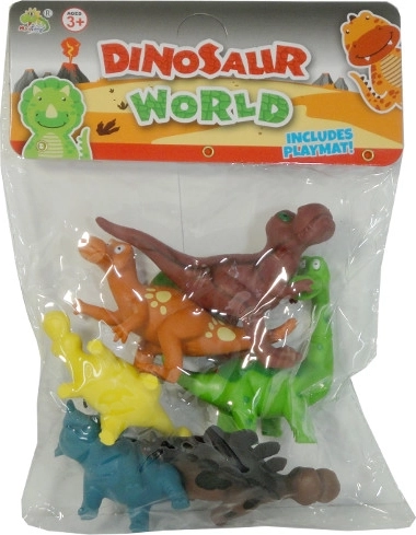Set di figure di dinosauri per bambini (6 pz)