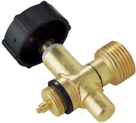 Valvola di chiusura unidirezionale per bombola di propano‑butano