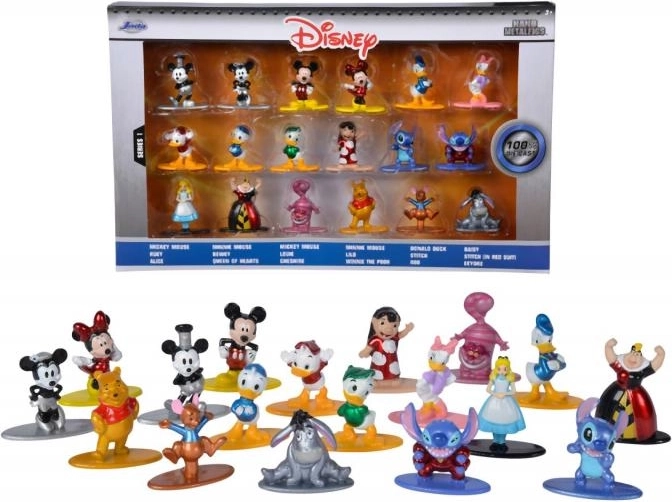 Disney nano-figurine da collezione in metallo – multipack 18 pz (Wave 1)
