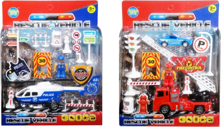 Set stradale di salvataggio per bambini con luci e suoni