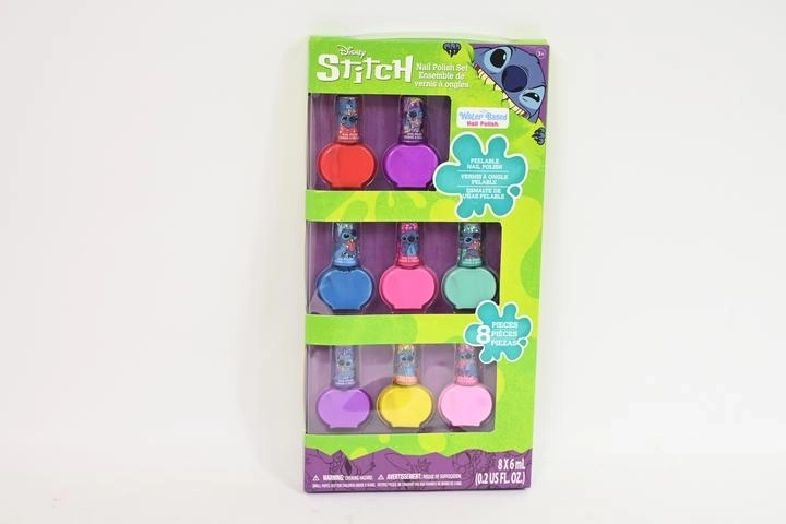 Disney Stitch set di smalti per unghie per bambini (8 pz)