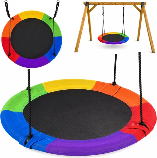 Altalena circolare a nido d’uccello 100 cm, portata 250 kg