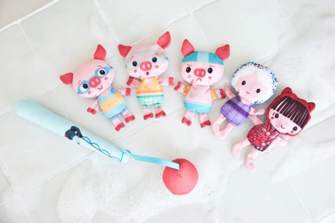 Lilliputiens gioco d’acqua – il lupo Ludovico pesca