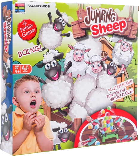 Gioco di abilità Pecorelle – gioco da tavolo familiare con lanciatori