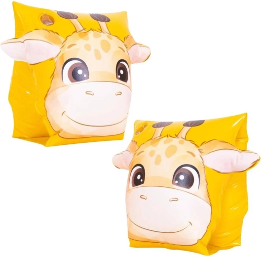 Braccioli gonfiabili Sun Club con motivo giraffa 20 × 22 cm