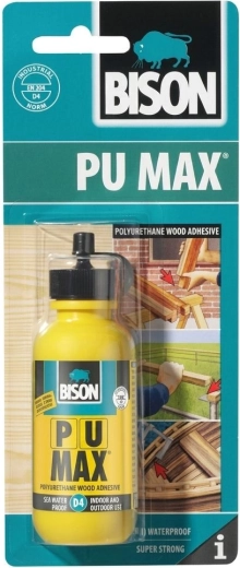 BISON colla poliuretanica per legno D4 75 g