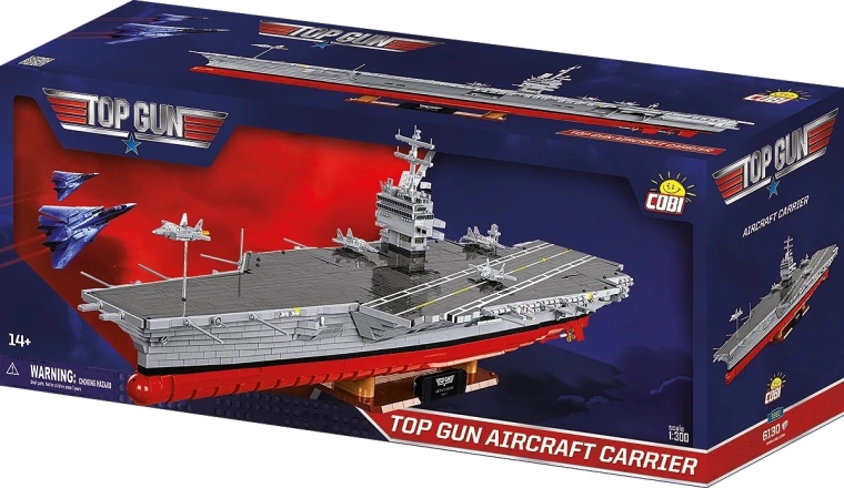 Set di costruzioni COBI TOP GUN portaerei in scala 1:300