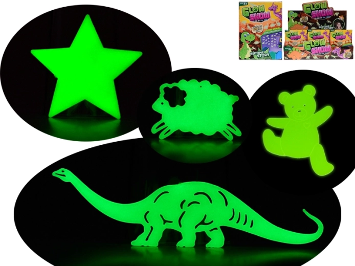 Adesivi luminosi con animaletti per la cameretta