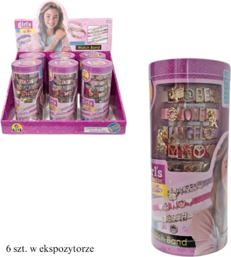 set fai-da-te per bambini per creare braccialetti con ciondoli e lettere