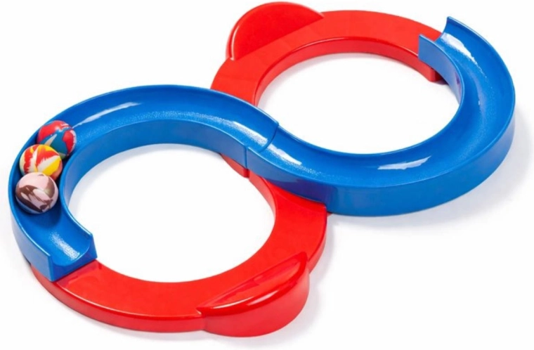 Merco otto infinito – percorso di equilibrio con pallina rosso-blu