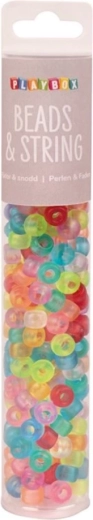 Playbox perline colorate in tubo 250 pz – opache
