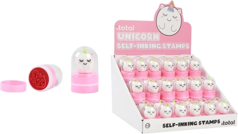 Espositore timbri con unicorno Stay Wild – 36 pz