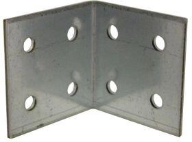 Squadra angolare in acciaio 40 × 40 × 40 mm