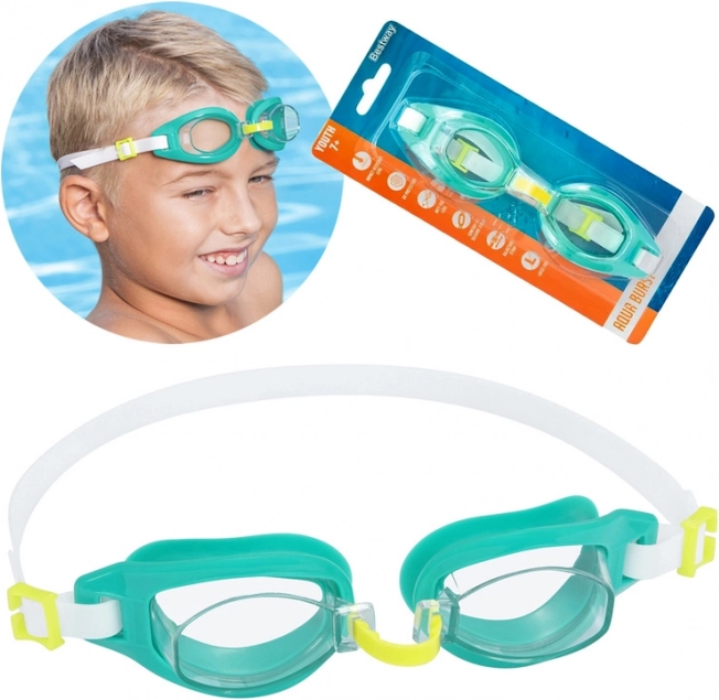 Occhialini da nuoto per bambini Bestway Aqua Burst – Turchese