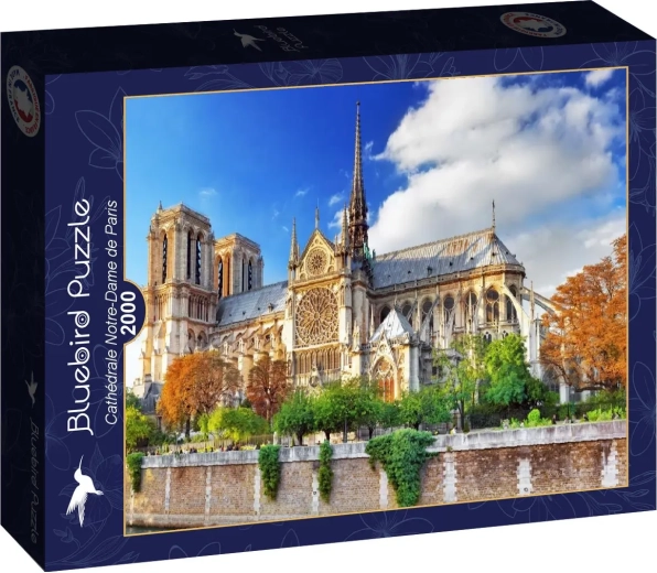 Puzzle Bluebird Cattedrale di Notre-Dame a Parigi da 2000 pezzi