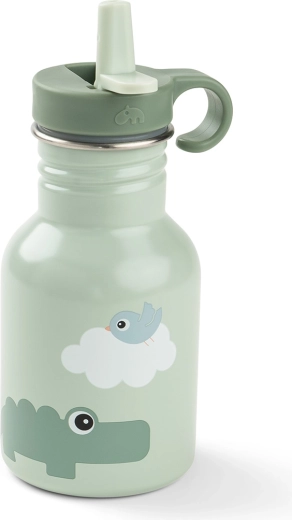 Done by Deer bottiglia in acciaio inox Playground verde 350 ml