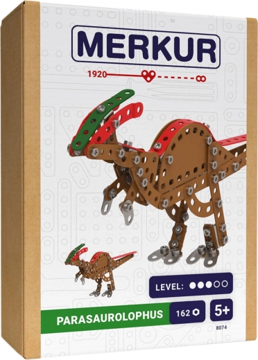 Merkur dinosauri: Parasaurolophus – costruzione metallica 162 pezzi