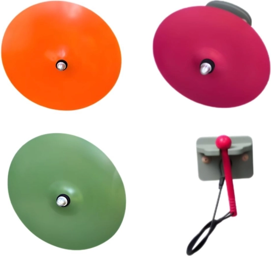 Piatti a percussione da esterno Masterkidz per pannello STEM