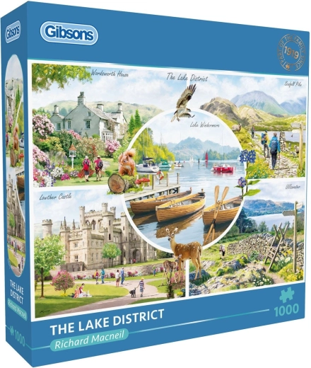 Puzzle Gibsons Distretto dei Laghi 1000 pezzi