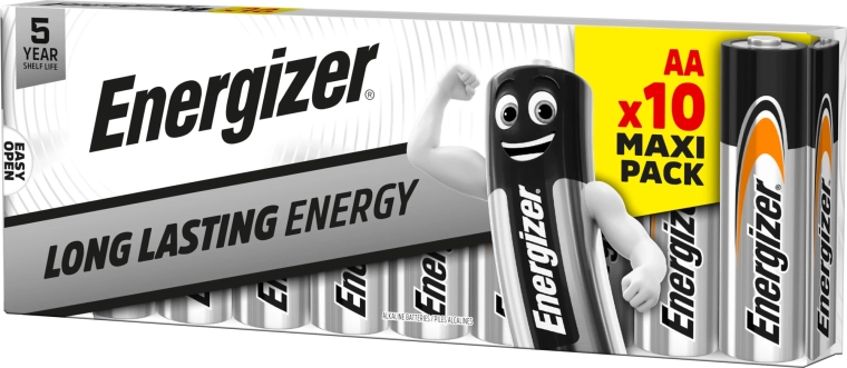 Energizer Everyday batterie alcaline AA, 10 pz