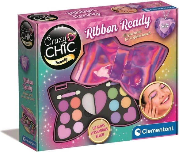 Crazy Chic pochette cosmetica fiocco