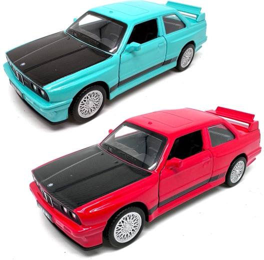 Modello in metallo BMW M3 E30 Sport Evolution 1990
