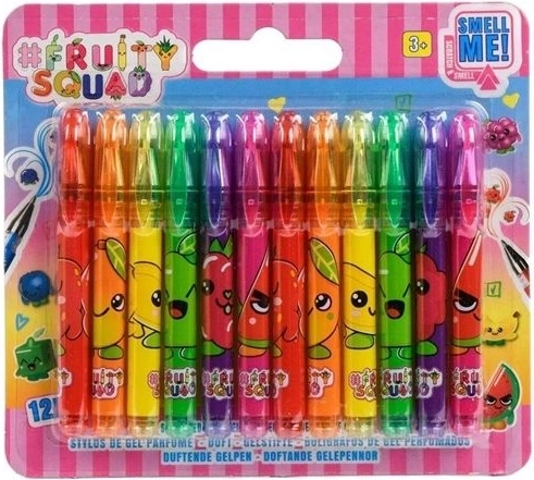 Fruity Squad set profumato di mini penne gel (12 pz)