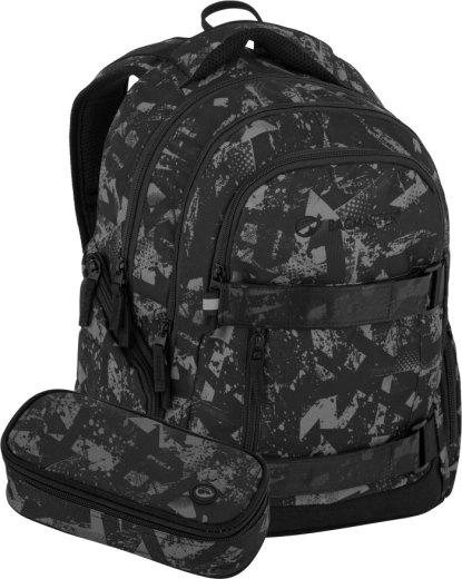 Bagmaster Nomad 25 set per studenti nero-grigio