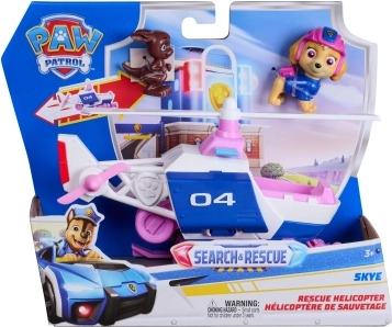 Paw Patrol elicottero di salvataggio di Skye con personaggi