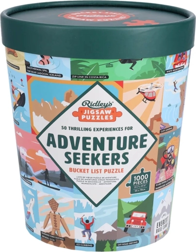 Puzzle Ridley’s Games 1000 pezzi – 50 esperienze per avventurieri
