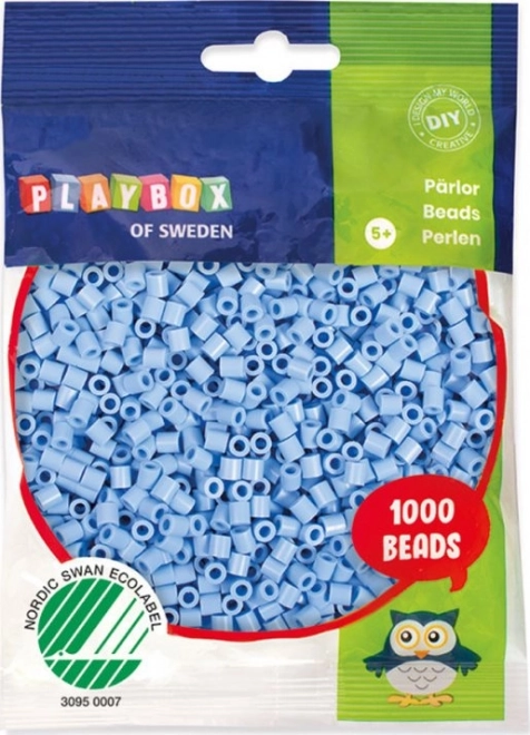 Perline da stirare Playbox blu pastello 1000 pz