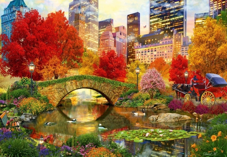 Puzzle Central Park NYC 1000 pezzi BLUEBIRD