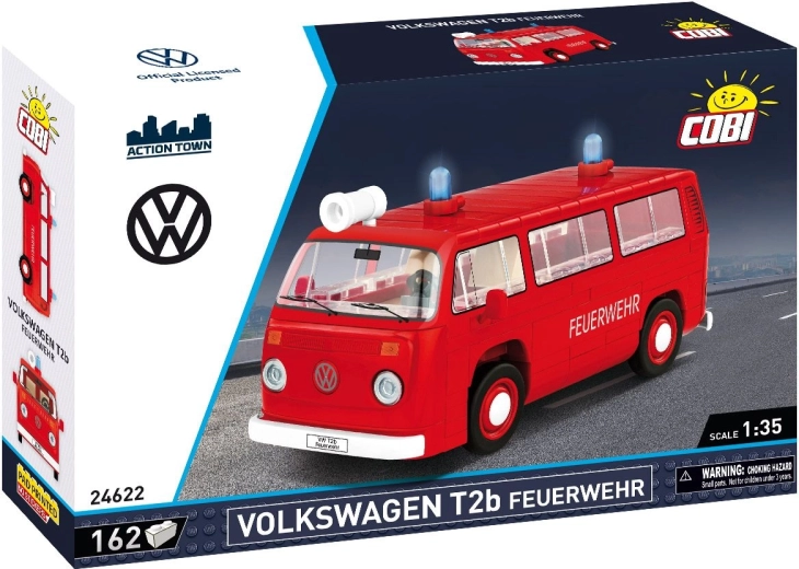 Cobi Volkswagen T2b pompieri 1:35 (162 pezzi)