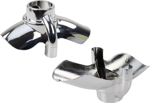 Parafanghi in plastica PRO700 argento