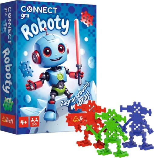 Gioco per bambini Connect Robots TREFL