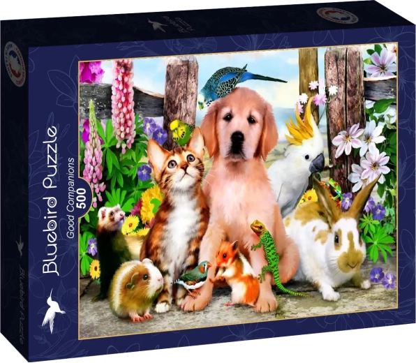 Puzzle Bluebird Buoni compagni 500 pezzi