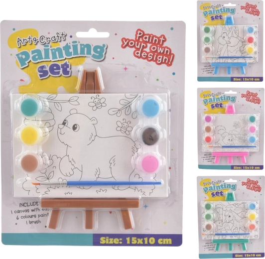 4ASS set creativo di tele per pittura 10 pz